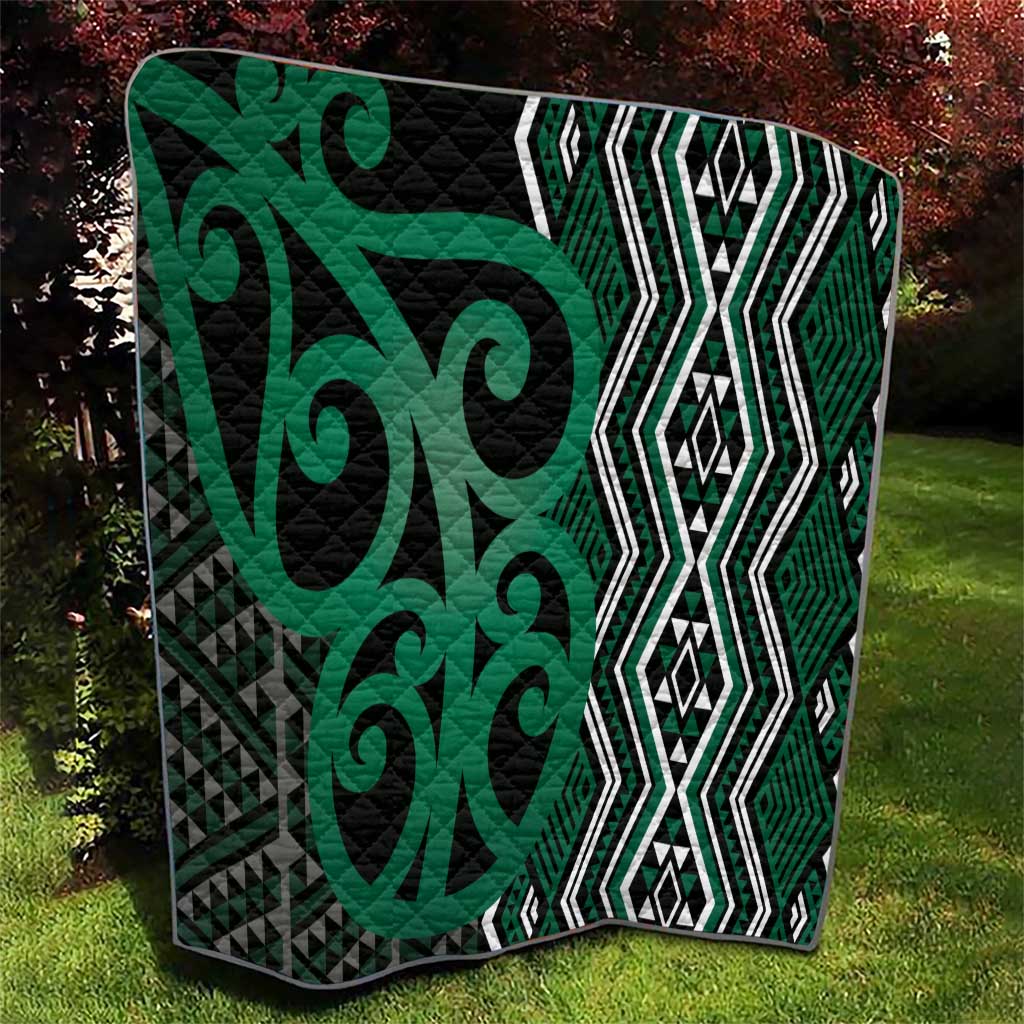 Maori Taniko Patterns Quilt Pounamu Patiki Motifs Mix Whakairo Ngaru LT7 - Polynesian Pride