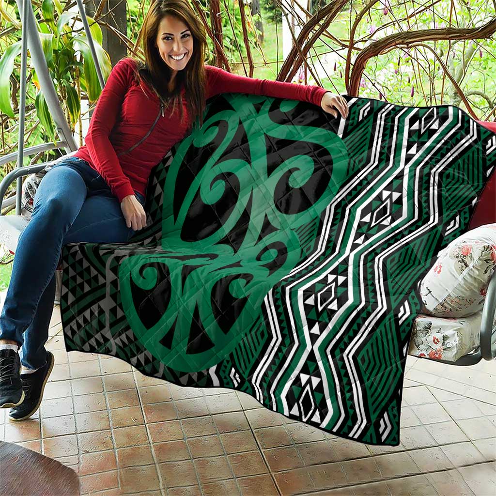 Maori Taniko Patterns Quilt Pounamu Patiki Motifs Mix Whakairo Ngaru LT7 - Polynesian Pride