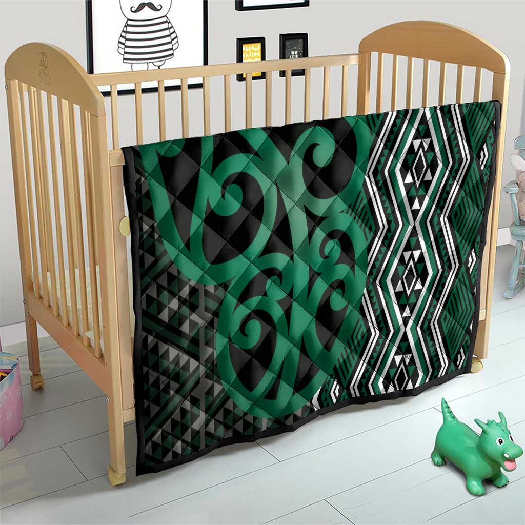 Maori Taniko Patterns Quilt Pounamu Patiki Motifs Mix Whakairo Ngaru LT7 - Polynesian Pride