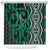 Maori Taniko Patterns Shower Curtain Pounamu Patiki Motifs Mix Whakairo Ngaru