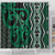 Maori Taniko Patterns Shower Curtain Pounamu Patiki Motifs Mix Whakairo Ngaru