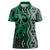 Maori Taniko Patterns Women Polo Shirt Pounamu Patiki Motifs Mix Whakairo Ngaru