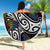 Aotearoa Takatapui Pride Beach Blanket Rainbow Butterfly - Free To Love