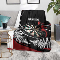 New Zealand Darts Personalised Blanket Silver Fern Dynamic LT7 - Polynesian Pride