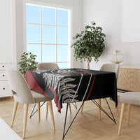 New Zealand Darts Personalised Tablecloth Silver Fern Dynamic LT7 - Polynesian Pride