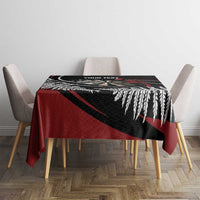 New Zealand Darts Personalised Tablecloth Silver Fern Dynamic LT7 - Polynesian Pride