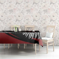 New Zealand Darts Personalised Tablecloth Silver Fern Dynamic LT7 - Polynesian Pride