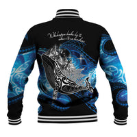 Maori Matariki Te Araroa Paikea Starry Baseball Jacket Tangaroa Whakatauki LT7 - Polynesian Pride