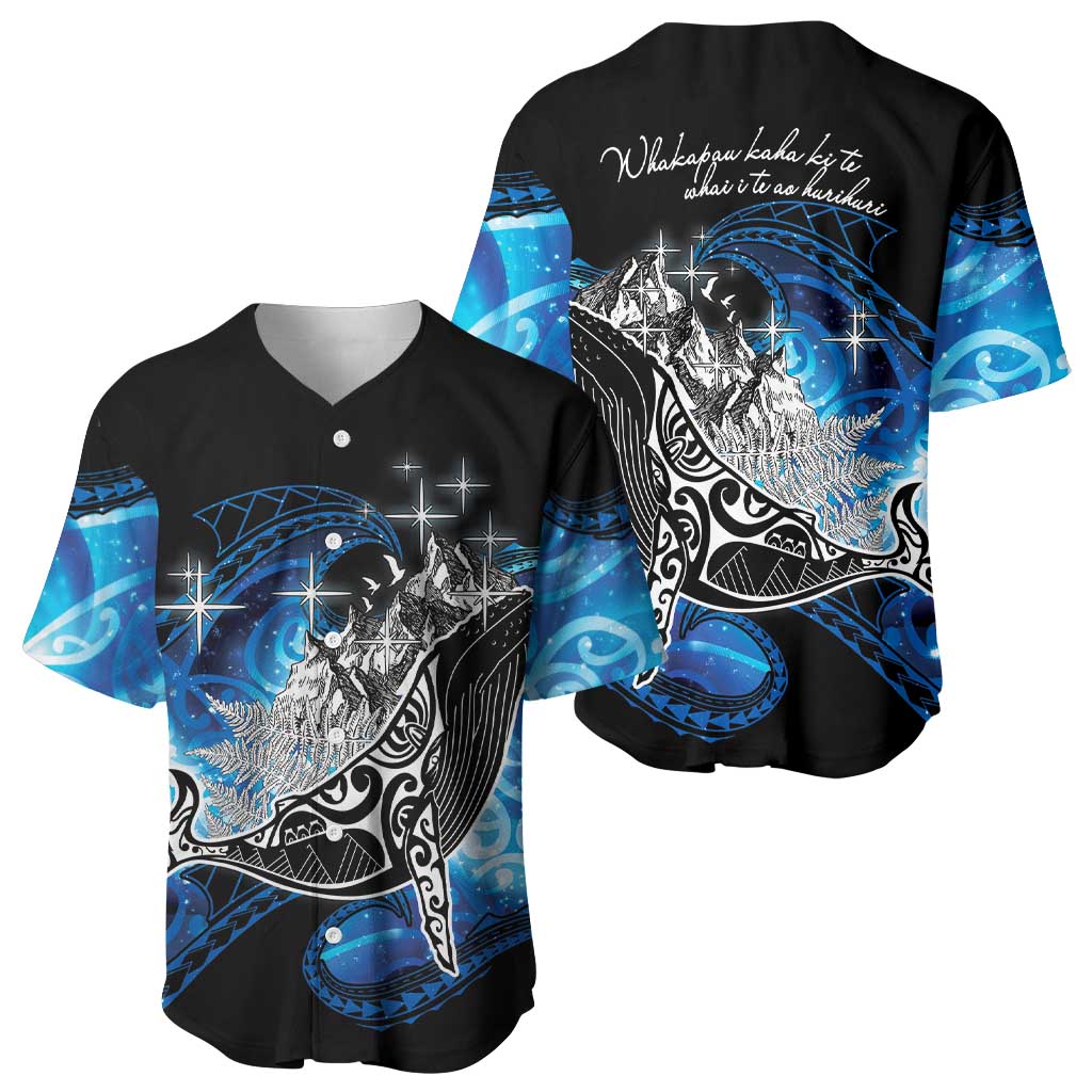 Maori Matariki Te Araroa Paikea Starry Baseball Jersey Tangaroa Whakatauki LT7 - Polynesian Pride