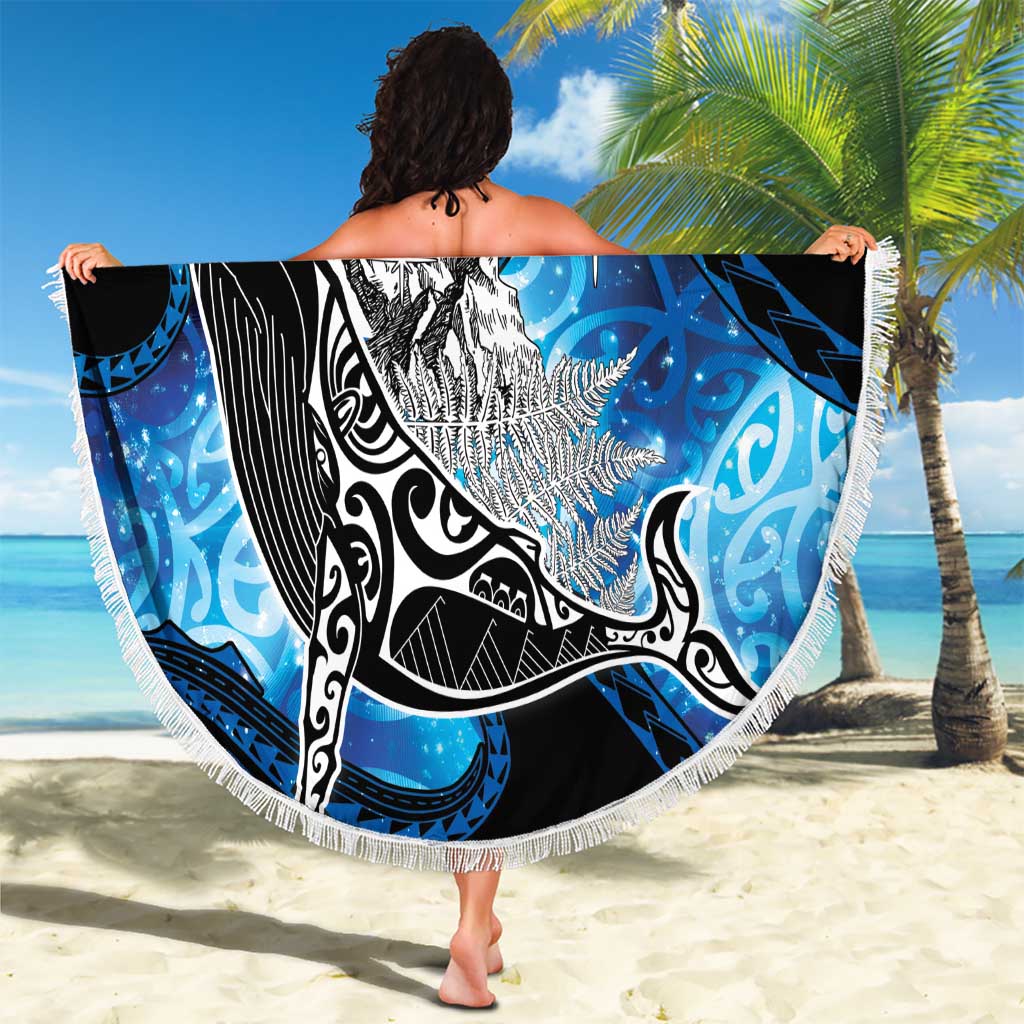 Maori Matariki Te Araroa Paikea Starry Beach Blanket Tangaroa Whakatauki LT7 - Polynesian Pride