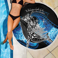Maori Matariki Te Araroa Paikea Starry Beach Blanket Tangaroa Whakatauki LT7 - Polynesian Pride