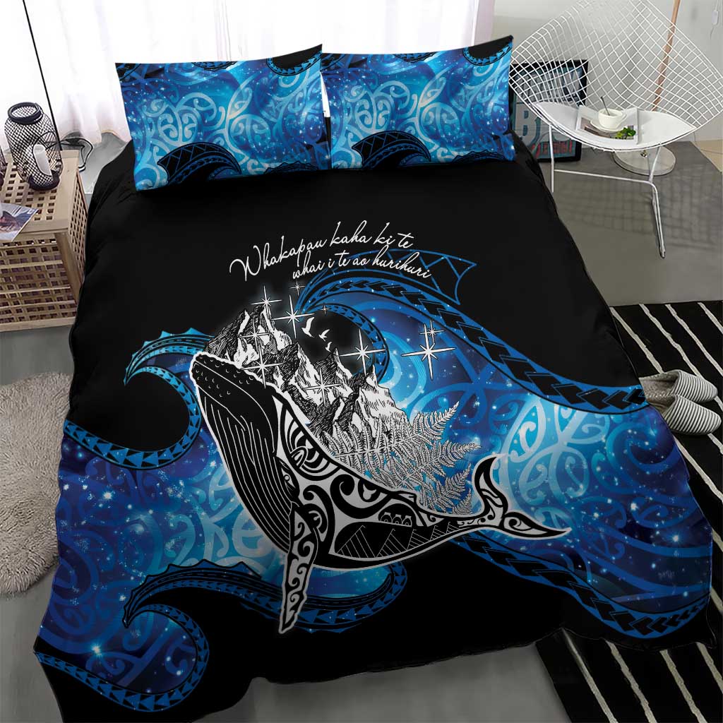 Maori Matariki Te Araroa Paikea Starry Bedding Set Tangaroa Whakatauki LT7 - Polynesian Pride