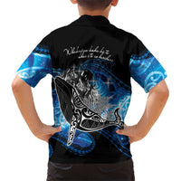 Maori Matariki Te Araroa Paikea Starry Kid Hawaiian Shirt Tangaroa Whakatauki LT7 - Polynesian Pride