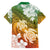 Kanaka Maoli Hawaii Flag Day Family Matching Puletasi and Hawaiian Shirt Vibrant Frangipani