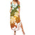 Kanaka Maoli Hawaii Flag Day Family Matching Summer Maxi Dress and Hawaiian Shirt Vibrant Frangipani