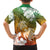 Kanaka Maoli Hawaii Flag Day Hawaiian Shirt Vibrant Frangipani