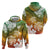 Kanaka Maoli Hawaii Flag Day Hoodie Vibrant Frangipani