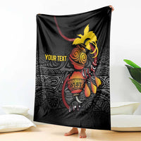 Personalized Papua New Guinea Milne Bay Blanket Bagi Necklace Mix Lime Pot Grunge LT7 - Polynesian Pride