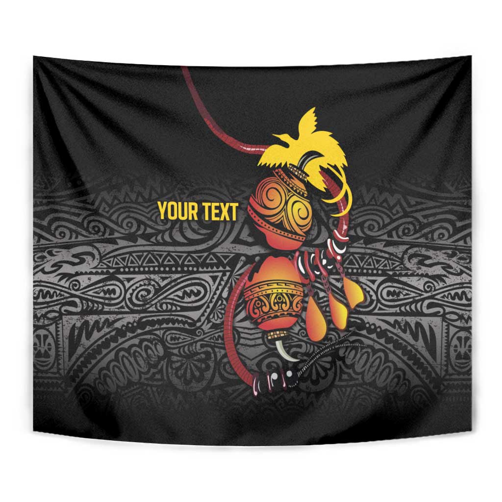 Personalized Papua New Guinea Milne Bay Tapestry Bagi Necklace Mix Lime Pot Grunge LT7 - Polynesian Pride