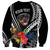 Personalised Polynesian Dog Sweatshirt Rottweiler With Polynesia Pattern Curve Style LT7 - Polynesian Pride