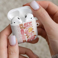 Christmas Aloha Hawaii Tiki AirPods Case Hibiscus Spring Colors LT7 - Polynesian Pride