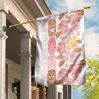 Christmas Aloha Hawaii Tiki Garden Flag Hibiscus Spring Colors LT7 House Flag Pink - Polynesian Pride