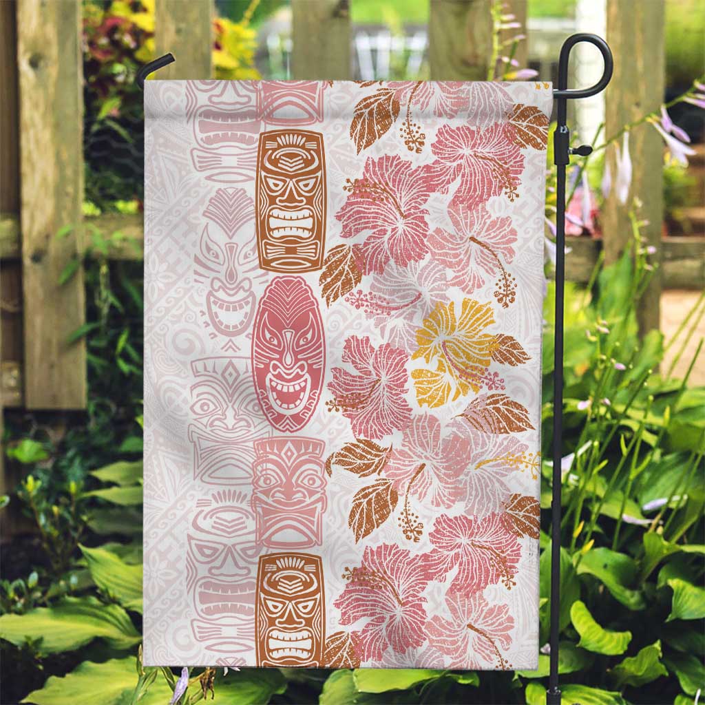 Christmas Aloha Hawaii Tiki Garden Flag Hibiscus Spring Colors LT7 Garden Flag Pink - Polynesian Pride