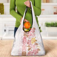 Christmas Aloha Hawaii Tiki Grocery Bag Hibiscus Spring Colors LT7 - Polynesian Pride