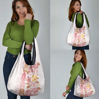 Christmas Aloha Hawaii Tiki Grocery Bag Hibiscus Spring Colors LT7 - Polynesian Pride