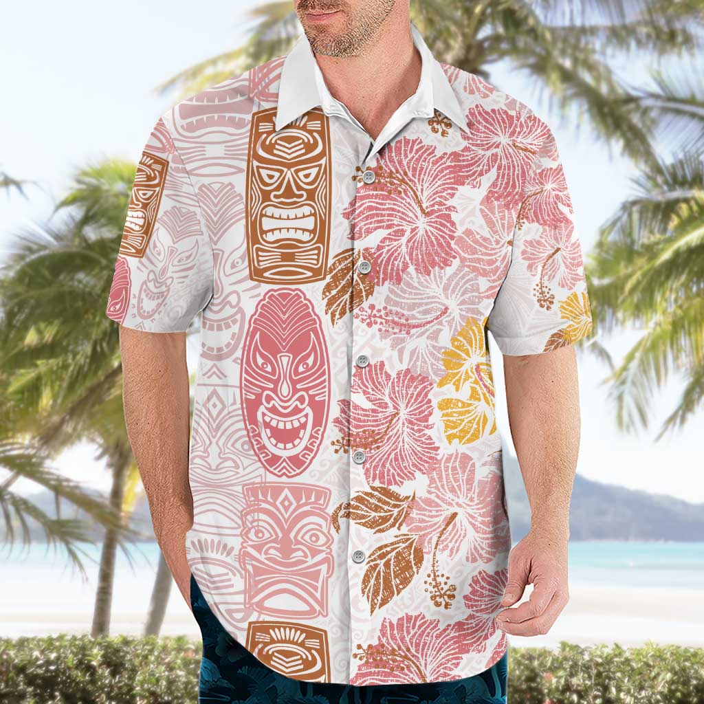 Christmas Aloha Hawaii Tiki Hawaiian Shirt Hibiscus Spring Colors LT7 - Polynesian Pride