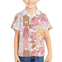 Christmas Aloha Hawaii Tiki Hawaiian Shirt Hibiscus Spring Colors LT7 - Polynesian Pride