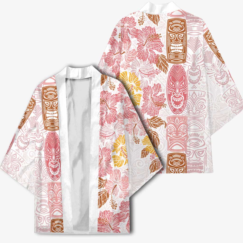 Christmas Aloha Hawaii Tiki Kimono Hibiscus Spring Colors LT7 - Polynesian Pride