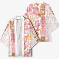 Christmas Aloha Hawaii Tiki Kimono Hibiscus Spring Colors LT7 - Polynesian Pride