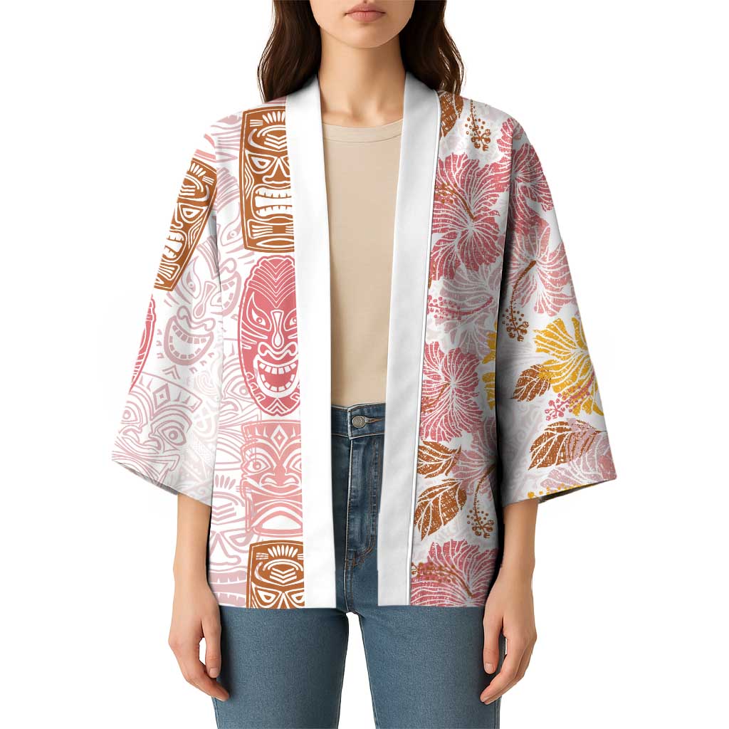 Christmas Aloha Hawaii Tiki Kimono Hibiscus Spring Colors LT7 - Polynesian Pride