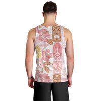 Christmas Aloha Hawaii Tiki Men Tank Top Hibiscus Spring Colors LT7 - Polynesian Pride