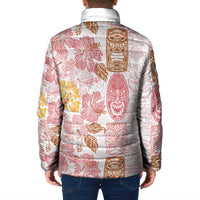 Christmas Aloha Hawaii Tiki Padded Jacket Hibiscus Spring Colors LT7 - Polynesian Pride