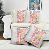 Christmas Aloha Hawaii Tiki Pillow Cover Hibiscus Spring Colors LT7 - Polynesian Pride
