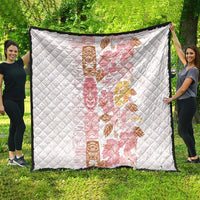 Christmas Aloha Hawaii Tiki Quilt Hibiscus Spring Colors LT7 - Polynesian Pride