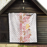 Christmas Aloha Hawaii Tiki Quilt Hibiscus Spring Colors LT7 - Polynesian Pride