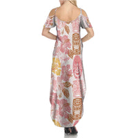 Christmas Aloha Hawaii Tiki Summer Maxi Dress Hibiscus Spring Colors LT7 - Polynesian Pride