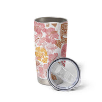 Christmas Aloha Hawaii Tiki Tumbler Cup Hibiscus Spring Colors LT7 - Polynesian Pride