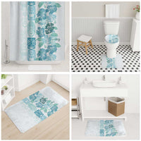 Christmas Aloha Hawaii Tiki Bathroom Set Hibiscus Summer Colors LT7 - Polynesian Pride