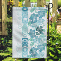 Christmas Aloha Hawaii Tiki Garden Flag Hibiscus Summer Colors LT7 Garden Flag Turquoise - Polynesian Pride