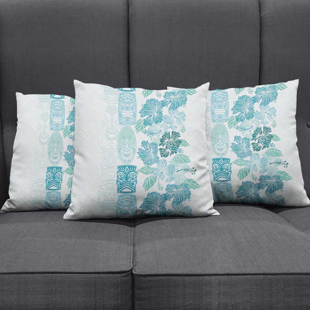 Christmas Aloha Hawaii Tiki Pillow Cover Hibiscus Summer Colors LT7 - Polynesian Pride