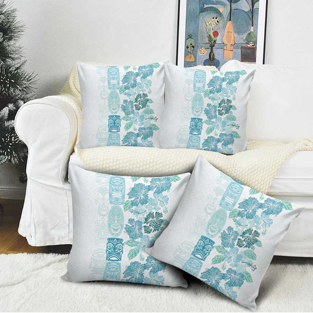 Christmas Aloha Hawaii Tiki Pillow Cover Hibiscus Summer Colors LT7 - Polynesian Pride