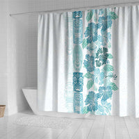 Christmas Aloha Hawaii Tiki Shower Curtain Hibiscus Summer Colors LT7 - Polynesian Pride