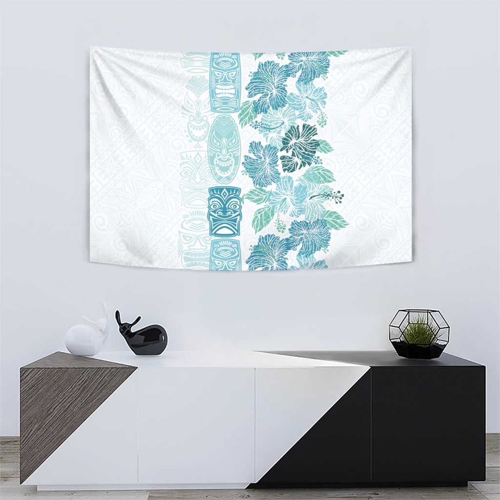 Christmas Aloha Hawaii Tiki Tapestry Hibiscus Summer Colors LT7 - Polynesian Pride
