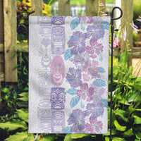 Christmas Aloha Hawaii Tiki Garden Flag Hibiscus Winter Colors LT7 Garden Flag Lavender - Polynesian Pride