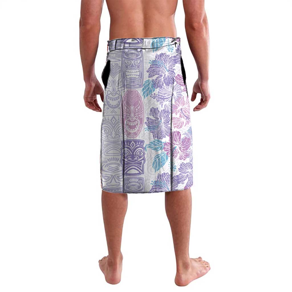 Christmas Aloha Hawaii Tiki Lavalava Hibiscus Winter Colors LT7 - Polynesian Pride