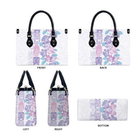 Christmas Aloha Hawaii Tiki Leather Bag Hibiscus Winter Colors LT7 - Polynesian Pride